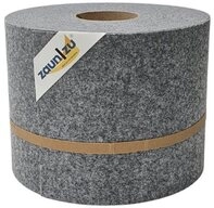 zaunzu Sichtschutzstreifen Design Vlies f&uuml;r Doppelstabmatten Hellgrau 26m, (1...