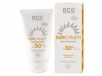 Eco Cosmetics Sonnenschutzcreme Sonnencreme - LSF50+ leicht getönt 75ml