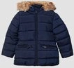 s.Oliver Winterjacke Outdoor-Jacke Steppjacke mit Kapuze und Fleece-Futter