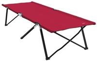 vidaXL Campingliege 206 x 76 x 74 cm Klappliegen mit Tragetaschen 2 Stk Rot 600D