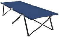 vidaXL Bett Klapp Schlafbett f&uuml;rs Camping Blau 206 x 76 x 74 cm (1-tlg)