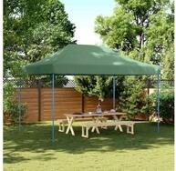 vidaXL Angelzelt, Partyzelt Faltbar Pop-Up Gr&uuml;n 410x279x315 cm