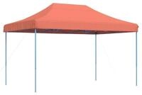 vidaXL Partyzelt Partyzelt Faltbar Pop-Up Terrakottarot 440x292x315 cm