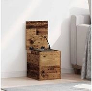 vidaXL Aufbewahrungsbox, Aufbewahrungsbox Altholz 30 x 35 x 35 cm Holzwerkstoff