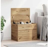 vidaXL Truhe 60 x 42 x 46 cm Holzkiste Box Truhe Lagerkiste Aufbewahrungsbox...