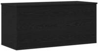 vidaXL Aufbewahrungsbox Aufbewahrungsbox Schwarz Eichen-Optik 100 x 42 x 46 cm...