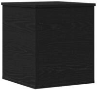 vidaXL Aufbewahrungsbox, Aufbewahrungsbox Schwarz Eichen-Optik 40 x 42 x 46 cm