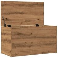 vidaXL Nachttisch, Aufbewahrungstruhe Artisan-Eiche 84x42x46 cm Holzwerkstoff