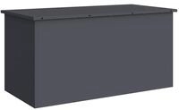 vidaXL Aufbewahrungsbox Gartenlagerkissenbox Verzinkter Stahl 100 x 50,5 x 50...