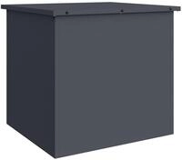 vidaXL Aufbewahrungsbox Gartenlagerkissenbox Verzinkter Stahl 55 x 50,5 x 50 cm...