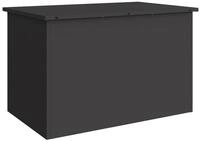 vidaXL Aufbewahrungsbox Gartenlagerkissenbox Verzinkter Stahl 80 x 50,5 x 50 cm...