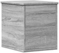 vidaXL Aufbewahrungsbox Truhe Grau Sonoma 30x35x35 cm Holzwerkstoff (1 St)