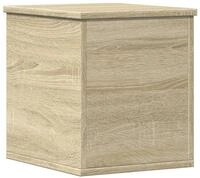 vidaXL Aufbewahrungsbox Truhe Sonoma-Eiche 30x35x35 cm Holzwerkstoff (1 St)