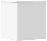 vidaXL Aufbewahrungsbox Truhe Wei&szlig; 40x42x46 cm Holzwerkstoff (1 St)