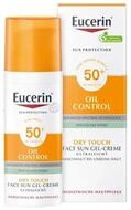 Eucerin Sonnenschutzcreme Oil Control Face Sun Gel-Creme LSF 50+, Verhindert ein