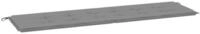 vidaXL Bankauflage, Gartenbank-Auflage Grau 180x50x3 cm Oxford-Gewebe