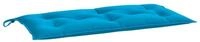 vidaXL Sitzauflage Gartenbank-Auflage Hellblau 100x50x7 cm Oxford-Gewebe, (1 St)