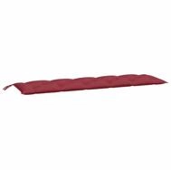 vidaXL Sitzkissen vidaXL Gartenbank-Auflage Weinrot 180x50x7 cm Oxford-Gewebe