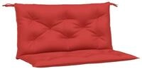 vidaXL Sitzkissen vidaXL Gartenbank-Auflagen 2 Stk. Rot 100x50x7 cm...