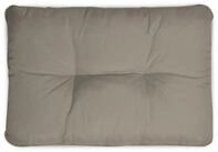 Beautissu Sitzkissen Lounge Kissen Outdoor R&uuml;ckenkissen Flair LK, 50x40x12cm, Grau,