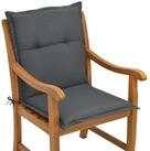 Beautissu Sitzauflage Niedriglehner Auflage Gartenstuhl Loft NL, 100x50x6cm,...