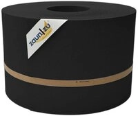 zaunzu Sichtschutzstreifen Premium f&uuml;r Doppelstabmatten Zaunblende Schwarz, 50m, (1