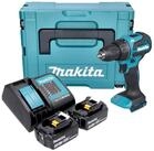 Makita Akku-Schrauber DDF 490 SFJ 18 V 65 Nm 1/2" + 2x Akku 3,0 Ah + Ladeger&auml;t...