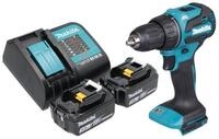 Makita Akku-Schrauber DDF 490 SF 18 V 65 Nm 1/2" Brushless + 2x Akku 3,0 Ah +