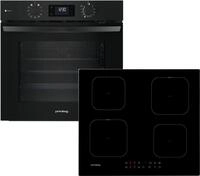 Privileg Backofen-Set BAKO Turn&Go Steam 620, mit Teilauszug, Hydrolyse,...
