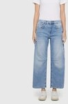 MAC 5-Pocket-Jeans OHIO Barrel Barrel Fit, Naht-Detail auf Knieh&ouml;he