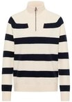 CECIL Wollpullover Cecil / Da.Strick / Cosy striped Troyer