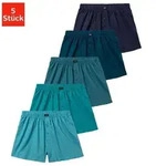 H.I.S Weiter Boxer Herren Boxer (Packung, 5-St) weite Passform, Komfortbund, aus