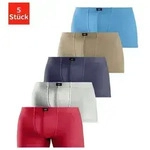 H.I.S Boxer Boxershorts f&uuml;r Herren (Packung, 5-St) aus Baumwolle blau|bunt|grau|rot