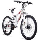 bergsteiger Mountainbike Montreal 20, 24 Zoll Kinderfahrrad, 6 - 13 Jahre, M&auml;dchen,