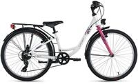 Dacapo Kinderfahrrad 24" Cindy Wei&szlig; 7 G&auml;nge RH 32 cm - Ab 8 Jahre, 7 Gang,