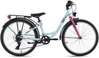 Dacapo Kinderfahrrad 24" Cindy Blau 7 G&auml;nge RH 32 cm - Ab 8 Jahre, 7 Gang,