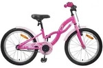 vidaXL Kinderfahrrad, Kinderfahrrad 20 Zoll f&uuml;r 6-11 Jahre alt Dunkelrosa