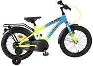 Volare Kinderfahrrad Thombike 16 Zoll Jungen Blau/Gelb mit verschlossenem