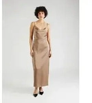 Vila Maxikleid VIRavenna (1-tlg) R&uuml;ckenfrei braun S (36)