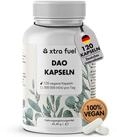 XTRA FUEL DAO Kapseln - Vegane Diaminoxidase aus Erbsensprossen - 300.000 HDU Kapsel,
