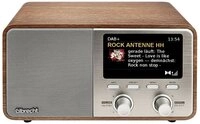 Albrecht Albrecht DR 760 Tischradio DAB+, UKW DAB+, AUX, Bluetooth&reg; Echtholzge...