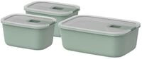 Mepal Frischhaltedose Frischhaltedose 3-tlg. EasyClip Nordic Sage, Kunststoff,