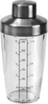 Cole & Mason Dressing Shaker Cambourne, Edelstahl, f&uuml;r Salatso&szlig;en/Marinaden, mit