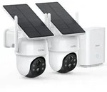 Aosu &Uuml;berwachungskamera Zubeh&ouml;r Smart Security SolarCam D1 Classic Kit-2 Cameras