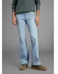 Arizona Bootcut-Jeans mit Keileins&auml;tzen ausgestellte Beinform, niedrige Leibh&ouml;he,