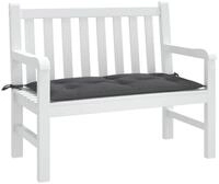 vidaXL Sitzkissen vidaXL Gartenbank-Auflage Anthrazit 100x50x7 cm Oxford-Gewebe