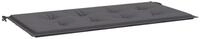 vidaXL Bankauflage, Gartenbank-Auflage Anthrazit 120x50x3 cm Oxford-Gewebe