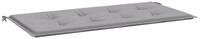 vidaXL Bankauflage, Gartenbank-Auflage Grau 100x50x3 cm Oxford-Gewebe