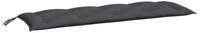 vidaXL Sitzkissen vidaXL Gartenbank-Auflagen 2 Stk. Anthrazit 150x50x7 cm