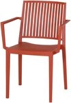 Siena Garden Gartensessel Lane 2er Set Stapelsessel brick (Set, 2-St), Gestell,
